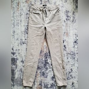 J. CREW off white stone colored skinny Corduroy pants. Size 27 Good condition.